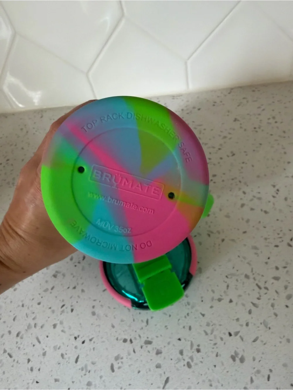 BruMate Neon Swirl 35oz Muv